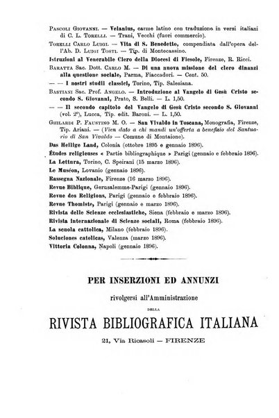 Rivista bibliografica italiana