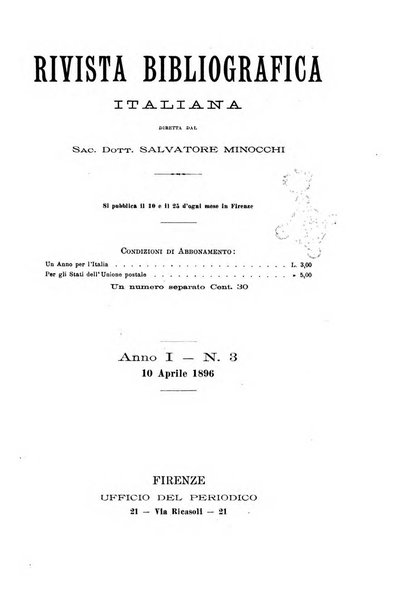 Rivista bibliografica italiana