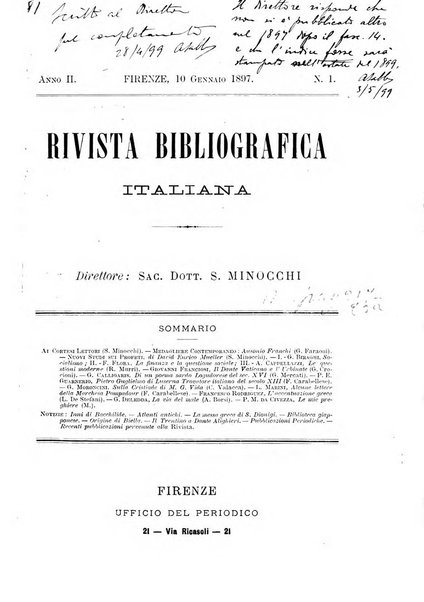 Rivista bibliografica italiana