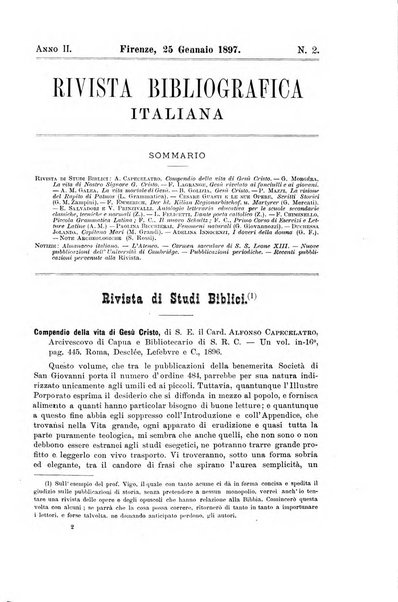 Rivista bibliografica italiana