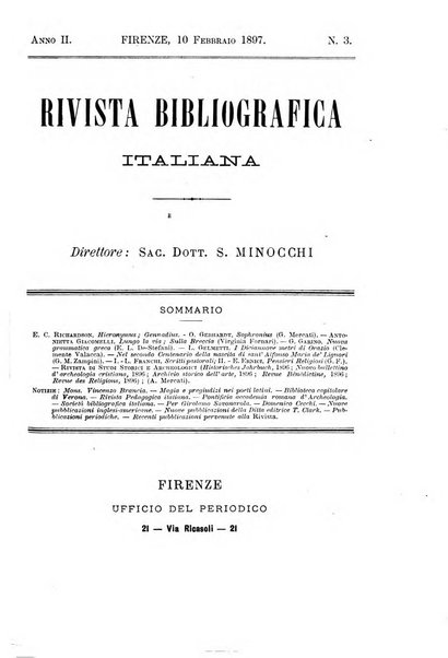 Rivista bibliografica italiana