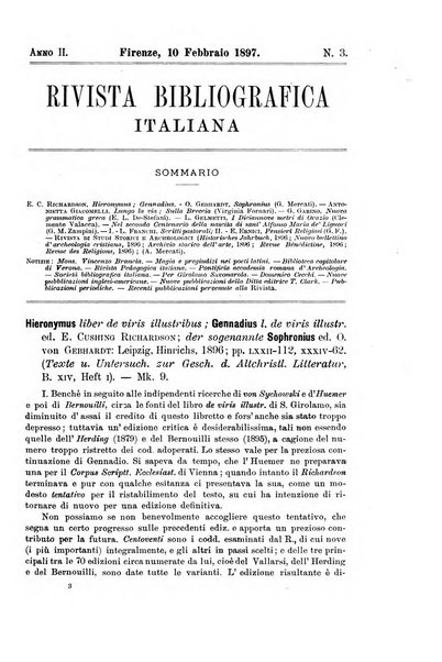 Rivista bibliografica italiana