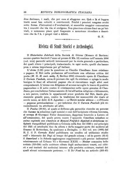 Rivista bibliografica italiana