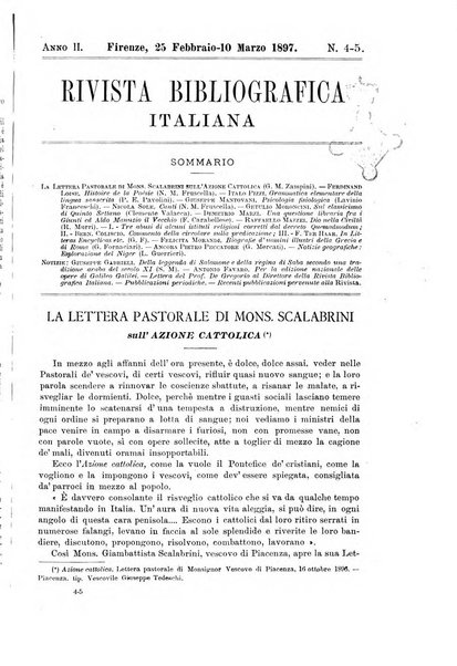 Rivista bibliografica italiana