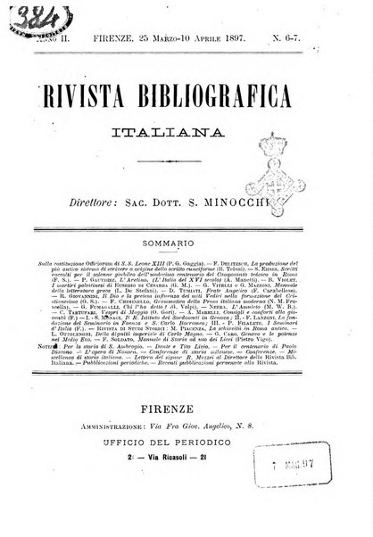 Rivista bibliografica italiana