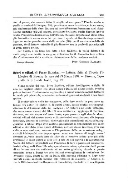 Rivista bibliografica italiana