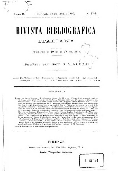 Rivista bibliografica italiana