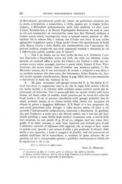 Rivista bibliografica italiana