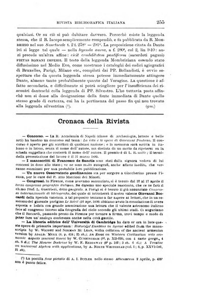 Rivista bibliografica italiana