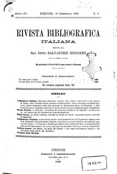 Rivista bibliografica italiana