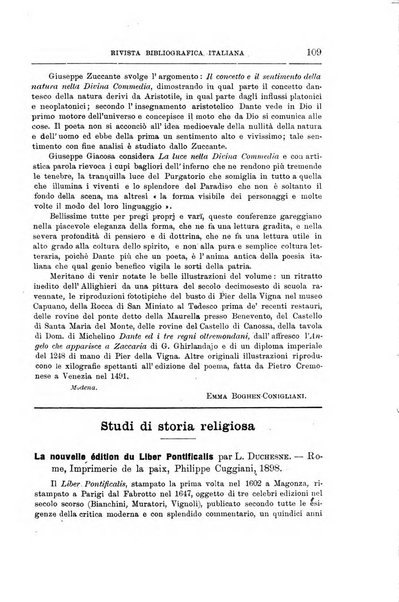 Rivista bibliografica italiana