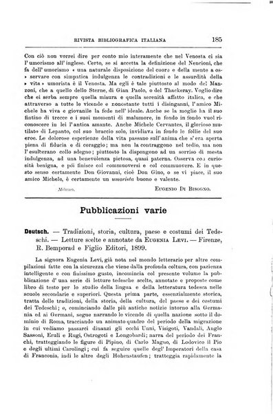 Rivista bibliografica italiana