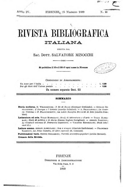 Rivista bibliografica italiana