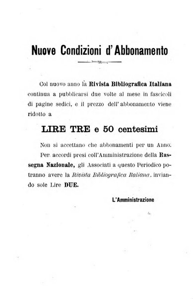 Rivista bibliografica italiana