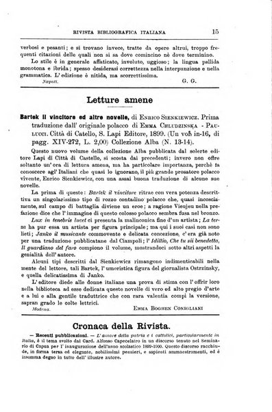 Rivista bibliografica italiana