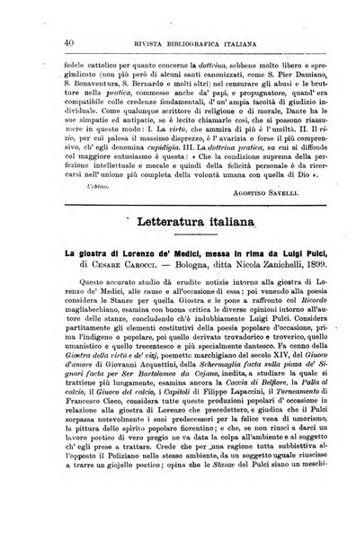 Rivista bibliografica italiana