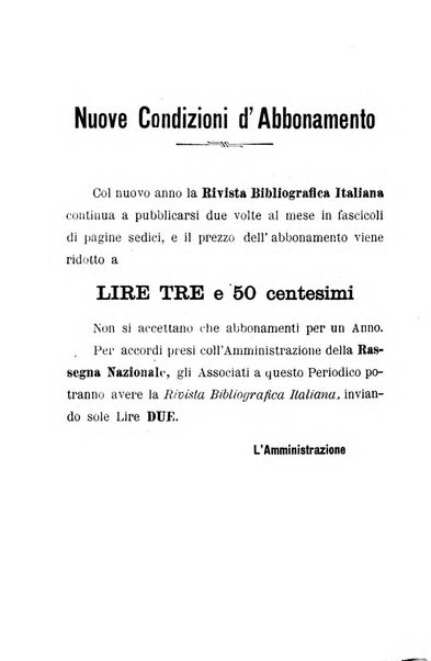 Rivista bibliografica italiana