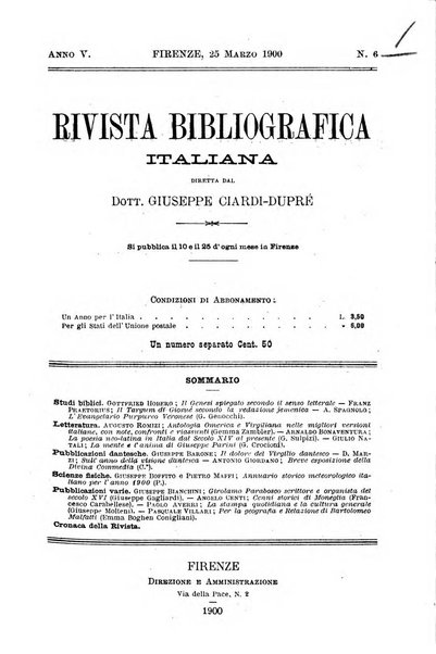 Rivista bibliografica italiana