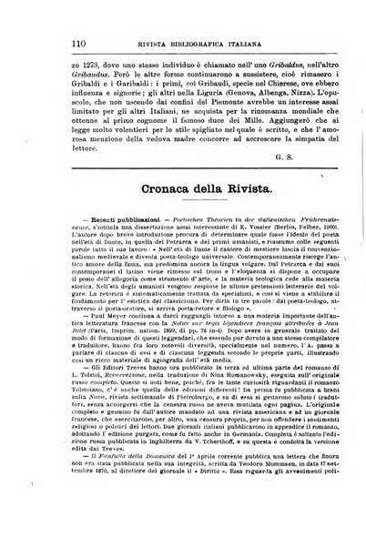 Rivista bibliografica italiana