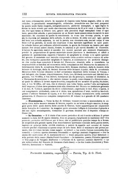 Rivista bibliografica italiana