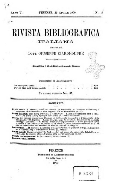 Rivista bibliografica italiana