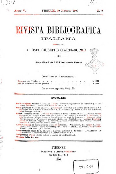 Rivista bibliografica italiana