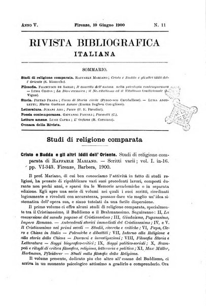 Rivista bibliografica italiana