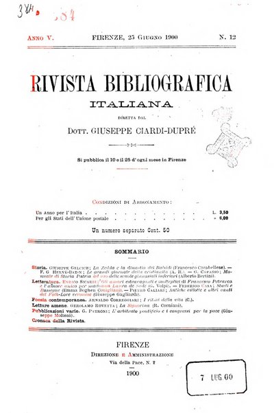 Rivista bibliografica italiana