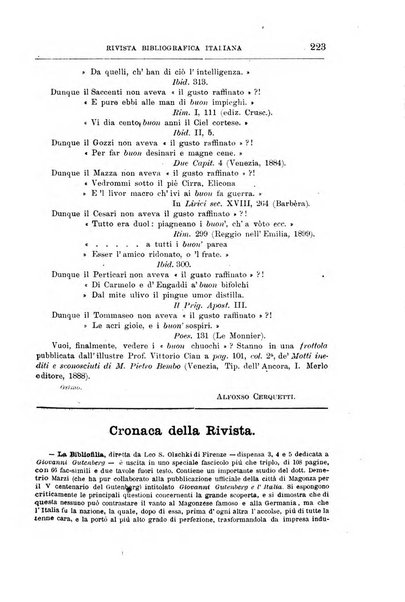 Rivista bibliografica italiana