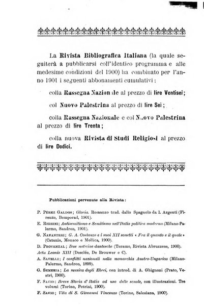 Rivista bibliografica italiana