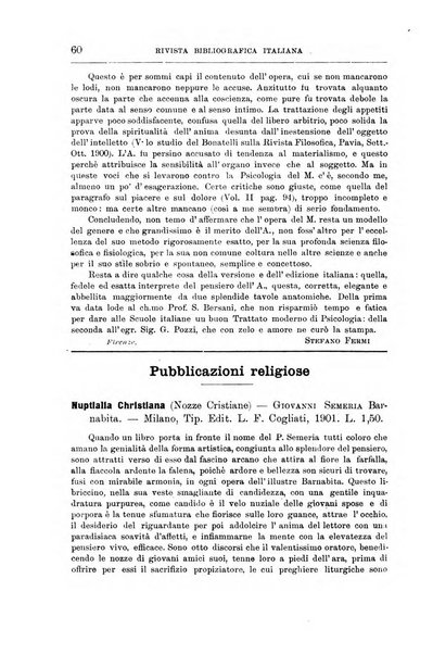 Rivista bibliografica italiana