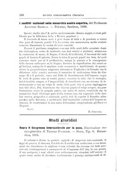 Rivista bibliografica italiana