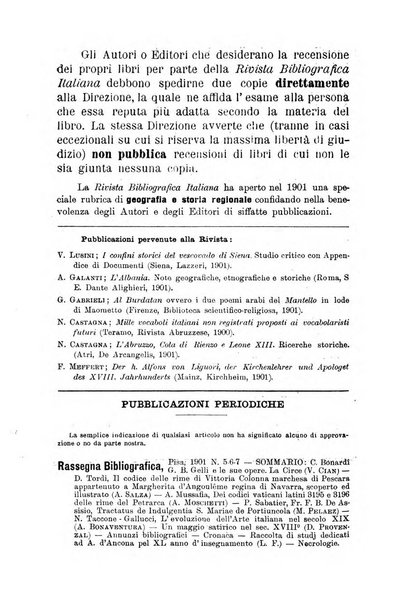 Rivista bibliografica italiana