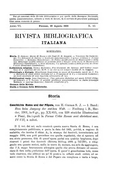 Rivista bibliografica italiana