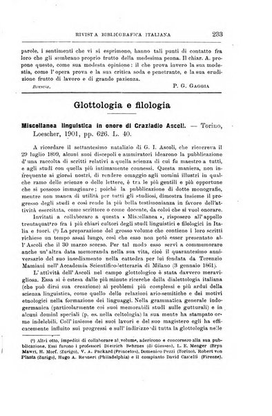 Rivista bibliografica italiana