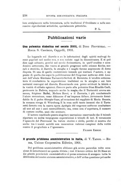 Rivista bibliografica italiana