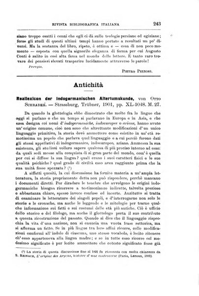 Rivista bibliografica italiana