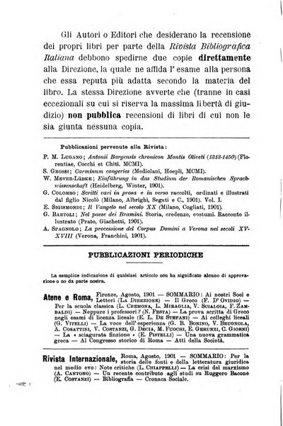 Rivista bibliografica italiana