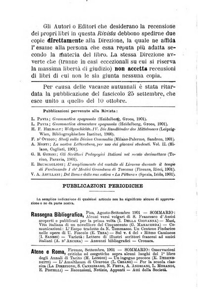 Rivista bibliografica italiana