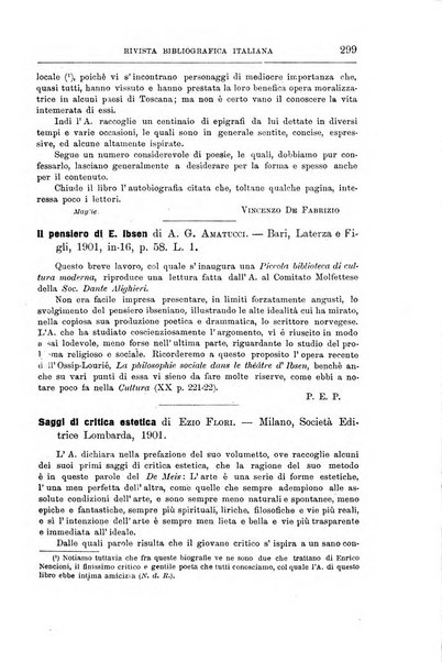 Rivista bibliografica italiana