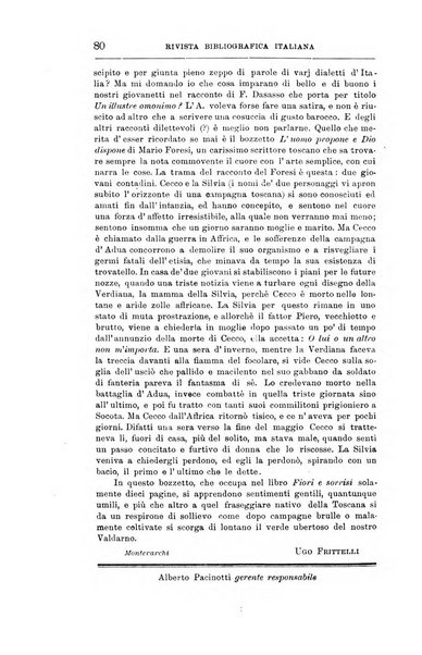 Rivista bibliografica italiana