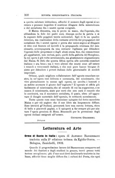 Rivista bibliografica italiana