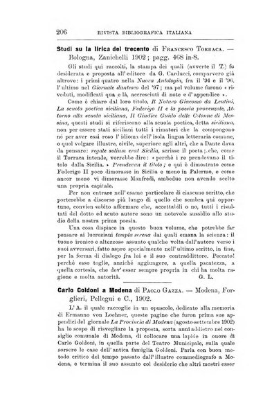 Rivista bibliografica italiana