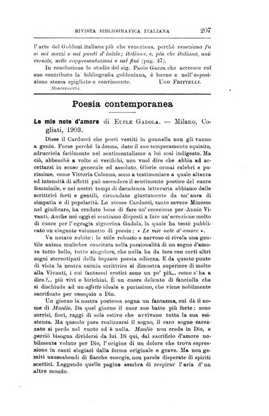 Rivista bibliografica italiana