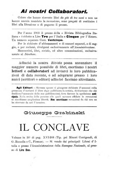 Rivista bibliografica italiana