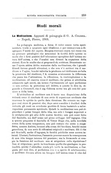 Rivista bibliografica italiana