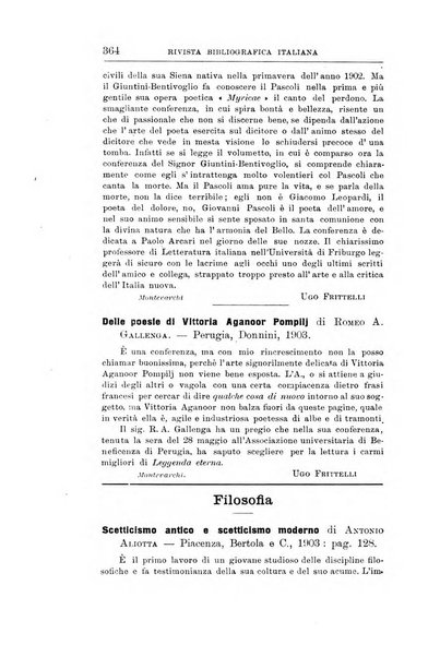 Rivista bibliografica italiana