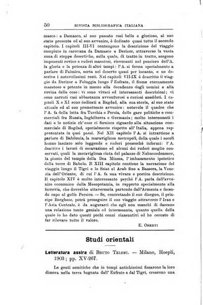 Rivista bibliografica italiana