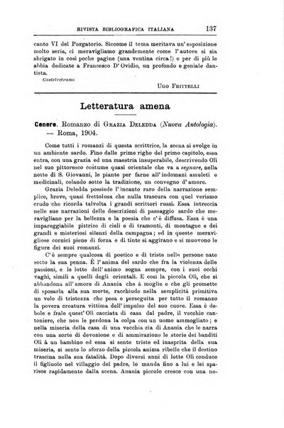 Rivista bibliografica italiana