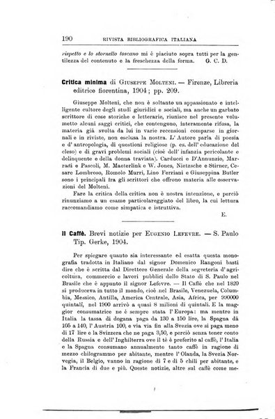 Rivista bibliografica italiana